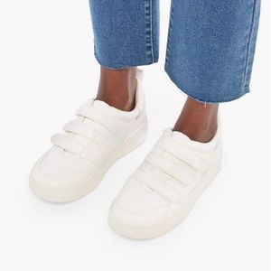 Justfab White Amelia Sneakers *** NEVER WORN***